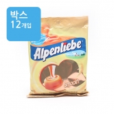 (박스)알펜리베 카라멜맛 캔디 125g(12입)