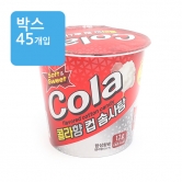 (박스)콜라향 컵 솜사탕 12g