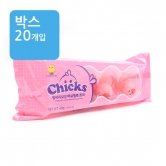 (박스)병아리모양 머쉬멜로 40g(핑크)